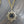Celestial sun and druzy necklace - brushed gold