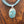 Apatite beaded double strand necklace w/ gemstone pendant - sterling silver