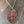 XL Druzy oval necklace on textured chain - gold