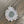 Amethyst/jasper stalactite slice Flower necklace - silver - Renee Piatt Collection