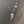 Asymmetrical small horn necklace pavé cz discs - sterling silver - Renee Piatt Collection