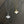 Baby bee faux pearl and cz necklace - silver, gold - Renee Piatt Collection