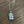 Blue topaz gemstone necklace - sterling silver - Renee Piatt Collection