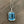 Blue topaz gemstone necklace - sterling silver - Renee Piatt Collection
