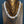 Braided leather/suede woven chain necklace - silver, gold - Renee Piatt Collection