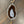 Brown and ivory agate slice necklace with shell horn - silver - Renee Piatt Collection