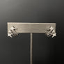Celestial shooting star huggie cuff earring - sterling silver, gold vermeil - Renee Piatt Collection
