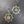 Celestial sun and druzy earrings - gold - Renee Piatt Collection