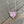 Dazzling large cz heart necklace - silver, gold - Renee Piatt Collection