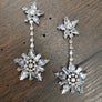Double Star earring - gold and silver - Renee Piatt Collection