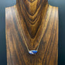 Faceted "marble" pendant necklace - gold - Renee Piatt Collection
