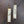 Faux pony hair splatter paint bar earring - gold - Renee Piatt Collection