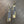 Faux pony hair splatter paint bar earring - gold - Renee Piatt Collection