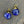 Gemstone drop thread earrings - gold - Renee Piatt Collection