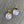 Gemstone drop thread earrings - gold - Renee Piatt Collection