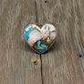 Gemstone heart rings - sterling silver - Renee Piatt Collection