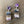 Gemstone post and amethyst slice drop earrings - silver - Renee Piatt Collection