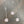 Geometrical gemstone drop Y necklace - silver - Renee Piatt Collection