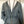 Gray braided leather with labradorite accent necklace - Renee Piatt Collection