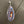 Fordite pendant necklaces - mixed metals