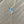 Sky blue cz accent Y necklace with hamsa drop - sterling, gold vermeil