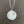 Summer sky Crescent moon and star mother-of-pearl coin necklace - silver, gold