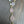 Asymmetrical white beaded druzy necklace - gold