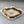 Agate slice brooch with metal trim - Click for multiple color options