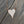 Tiny pavé heart necklace - sterling silver, gold vermeil