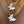 Mother-of-pearl tilted butterfly layering necklace