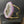 Amethyst/Jasper stalactite slice prong set cuff - gold