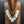 Larimar cushion/rectangle statement necklace