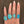 Beaded Trimmed turquoise rings - sterling silver