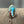 Marquis Chocolate oyster turquoise ring - sterling silver