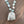 Larimar nugget with free form Larimar pendant - silver