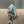 Marquis Chocolate oyster turquoise ring - sterling silver