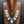 Larimar cushion/rectangle statement necklace
