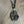 Black/Grey jasper necklace with chunky druzy - gunmetal/silver, gold tone