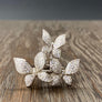 Kaleidoscope of butterflies ring - silver - Renee Piatt Collection