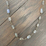 Labradorite layering necklace - silver - Renee Piatt Collection