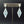 Larimar kite drop earrings - sterling silver - Renee Piatt Collection