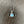 Larimar protective eye chain necklace - silver - Renee Piatt Collection