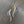 Leather fringe wave earring - gold - Renee Piatt Collection
