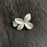 Pavé cz 3d flower wrap ring - Renee Piatt Collection