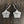 Pavé cz 3D pansy earrings - Renee Piatt Collection