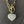 Reversible pavé puffed heart“Wrap and Toggle” necklace - silver, gold - Renee Piatt Collection