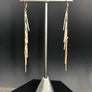 Rocker chic metal fringe earring - various metals - Renee Piatt Collection