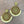 Seed bead and thread disc earrings - Renee Piatt Collection