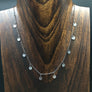 Small dangling coin necklace - 6mm - Renee Piatt Collection