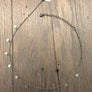 Small dangling coin necklace - 6mm - Renee Piatt Collection